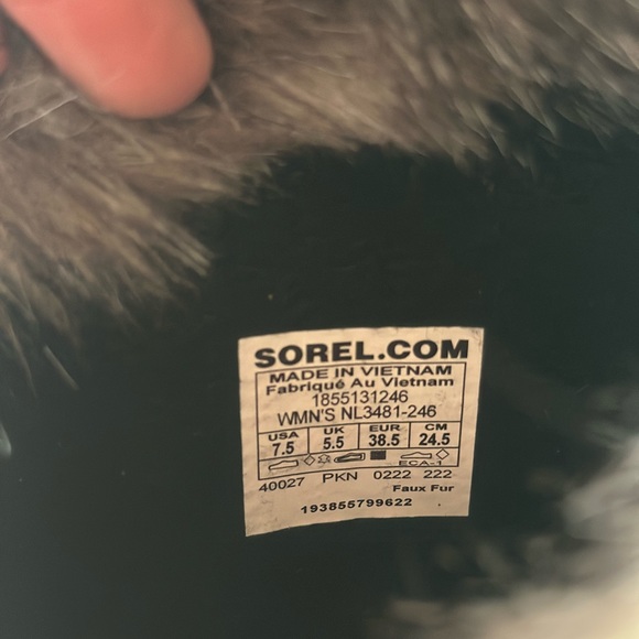 NWT SOREL Women's Joan of Arctic Insulated Waterproof Winter Boots - Picture 6 of 7